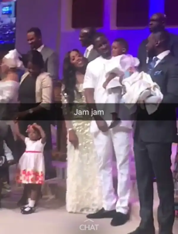 Checkout Tiwa Savage, Teebillz And Son